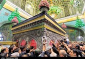 مشهد در آستانه تشییع پیکر رهبر شهید انقلاب