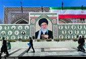 مشهد در آستانه تشییع پیکر رهبر شهید انقلاب