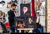 مشهد در آستانه تشییع پیکر رهبر شهید انقلاب