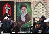 مشهد در آستانه تشییع پیکر رهبر شهید انقلاب