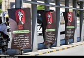 مشهد در آستانه تشییع پیکر رهبر شهید انقلاب