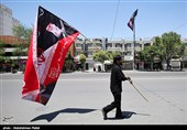 مشهد در آستانه تشییع پیکر رهبر شهید انقلاب