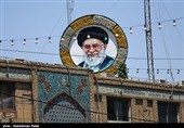 مشهد در آستانه تشییع پیکر رهبر شهید انقلاب