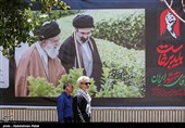 مشهد در آستانه تشییع پیکر رهبر شهید انقلاب