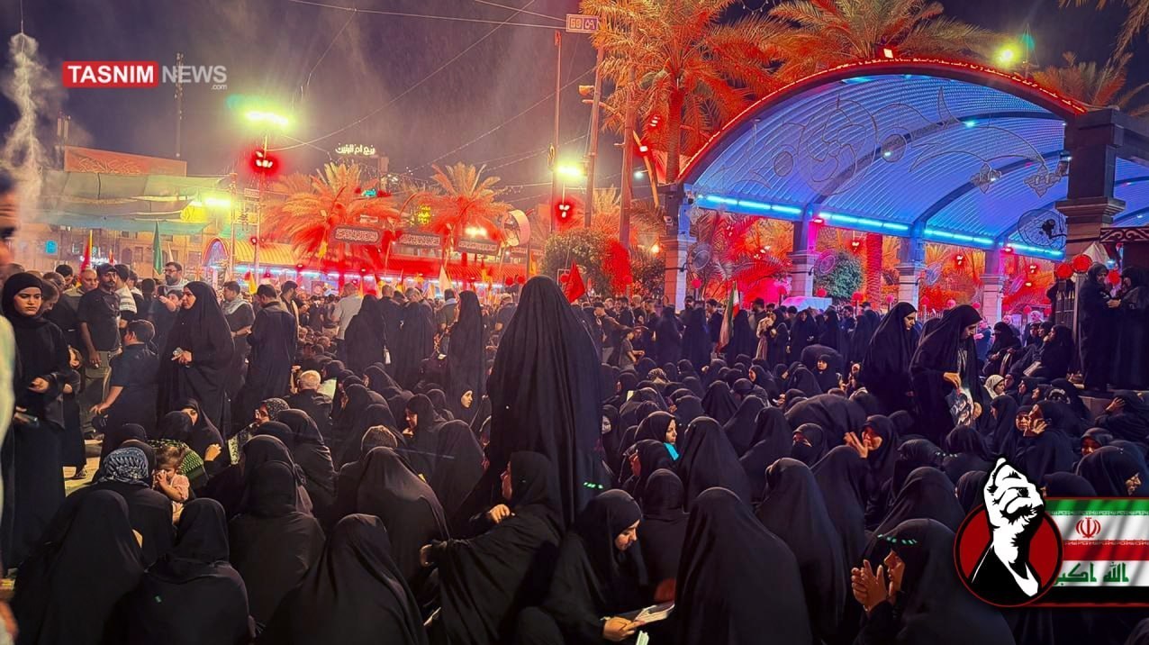 تشییع آیتاللهالعظمی سید علی خامنهای , تشییع امام شهید , تشییع رهبر شهید , بدرقه آقای شهید ایران , شهر نجف اشرف ,