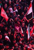 تشییع ملیونی وتاریخی لجثمان قائد أمة الإسلام فی کربلاء المقدسة