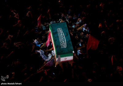 تشییع ملیونی وتاریخی لجثمان قائد أمة الإسلام فی کربلاء المقدسة