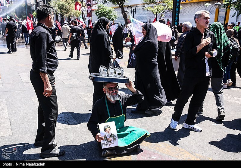  تشييع الامام الخامنئي ,  مراسم وداع القائد الشهيد للثورة , مشهد المقدسة , 