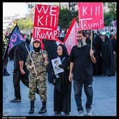 پیش از آغاز مراسم تشییع پیکر مطهر آقای شهید ایران - مشهد