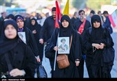 پیش از آغاز مراسم تشییع پیکر مطهر آقای شهید ایران - مشهد