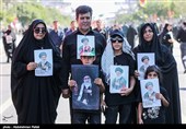 پیش از آغاز مراسم تشییع پیکر مطهر آقای شهید ایران - مشهد