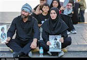 پیش از آغاز مراسم تشییع پیکر مطهر آقای شهید ایران - مشهد