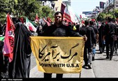 پیش از آغاز مراسم تشییع پیکر مطهر آقای شهید ایران - مشهد