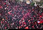 مراسم تشییع پیکر مطهر آقای شهید ایران - مشهد