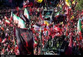 مراسم تشییع پیکر مطهر آقای شهید ایران - مشهد