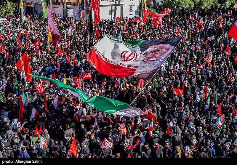 مراسم تشییع پیکر مطهر آقای شهید ایران در مشهد - 2