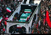 مراسم تشییع پیکر مطهر آقای شهید ایران در مشهد - 3