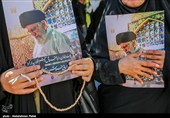 مراسم تشییع پیکر مطهر آقای شهید ایران در مشهد - 3