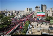 مراسم تشییع پیکر مطهر آقای شهید ایران در مشهد - 3