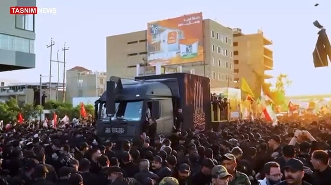 کشور عراق , کربلا , تشییع آیت‌الله‌العظمی سید علی خامنه‌ای , تشییع امام شهید , تشییع رهبر شهید , آیت‌الله سید علی خامنه‌ای , شهید امام خامنه ای (ره) , 