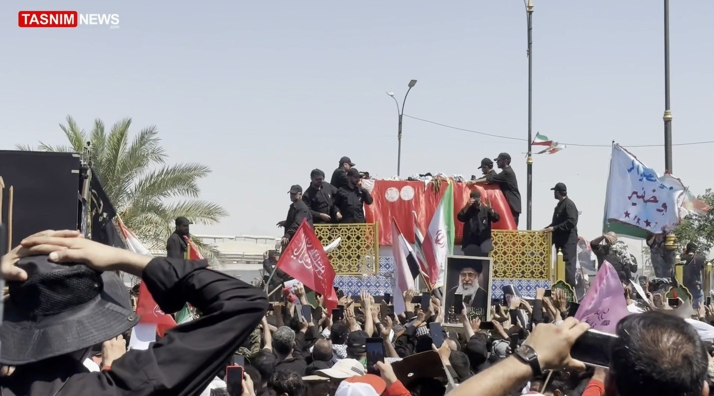 تشييع الامام الخامنئي في العراق ,  تشييع الامام الخامنئي , استشهاد الإمام الخامنئي , الإمام الخامنئي , 
