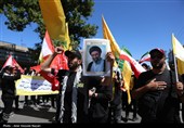 مراسم تشییع پیکر مطهر آقای شهید ایران در مشهد -5