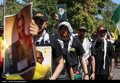 مراسم تشییع پیکر مطهر آقای شهید ایران در مشهد -5