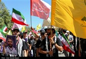 مراسم تشییع پیکر مطهر آقای شهید ایران در مشهد -5