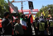 مراسم تشییع پیکر مطهر آقای شهید ایران در مشهد -5
