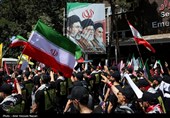 مراسم تشییع پیکر مطهر آقای شهید ایران در مشهد -5