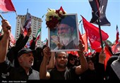 مراسم تشییع پیکر مطهر آقای شهید ایران در مشهد -5