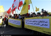 مراسم تشییع پیکر مطهر آقای شهید ایران در مشهد -5