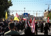 مراسم تشییع پیکر مطهر آقای شهید ایران در مشهد -5