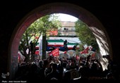 مراسم تشییع پیکر مطهر آقای شهید ایران در مشهد -5