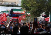 مراسم تشییع پیکر مطهر آقای شهید ایران در مشهد -5