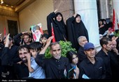 مراسم تشییع پیکر مطهر آقای شهید ایران در مشهد -5