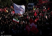مراسم تشییع پیکر مطهر آقای شهید ایران در مشهد -5