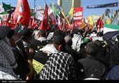 مراسم تشییع پیکر مطهر آقای شهید ایران در مشهد -5