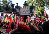 مراسم تشییع پیکر مطهر آقای شهید ایران در مشهد -5
