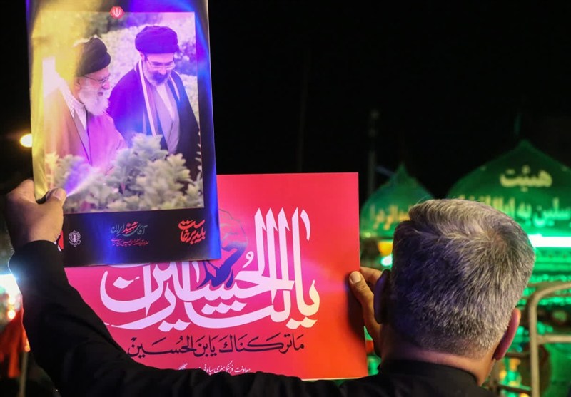 دلدادگی کاشانی‌ها در کاروان جاماندگان تشییع امام شهید