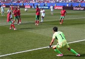 آمار جالب فرانسه مقابل مراکش در شوت در چارچوب!