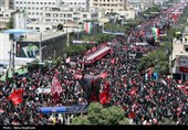 مراسم تشییع پیکر مطهر آقای شهید ایران در مشهد - 1