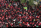 مراسم تشییع پیکر مطهر آقای شهید ایران در مشهد - 1