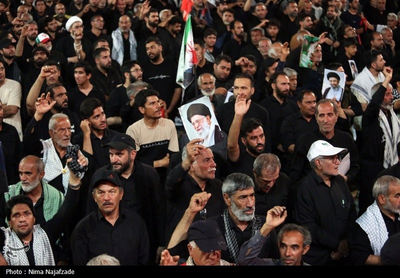 مراسم تشییع پیکر مطهر آقای شهید ایران در مشهد - 1