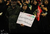 مراسم وداع با پیکر شهید یوسف محمدی در زنجان