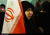 مراسم وداع با پیکر شهید یوسف محمدی در زنجان