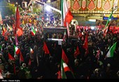 مراسم وداع با پیکر شهید یوسف محمدی در زنجان