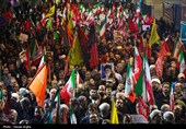 مراسم وداع با پیکر شهید یوسف محمدی در زنجان