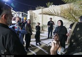 بازدید هیات رسانه ای خارجی از مناطق آسیب دیده حملات موشکی در لامرد- فارس