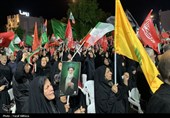 طنین فریاد استکبار ستیزی و خونخواهی در اجتماع شبانه مردم در بوشهر